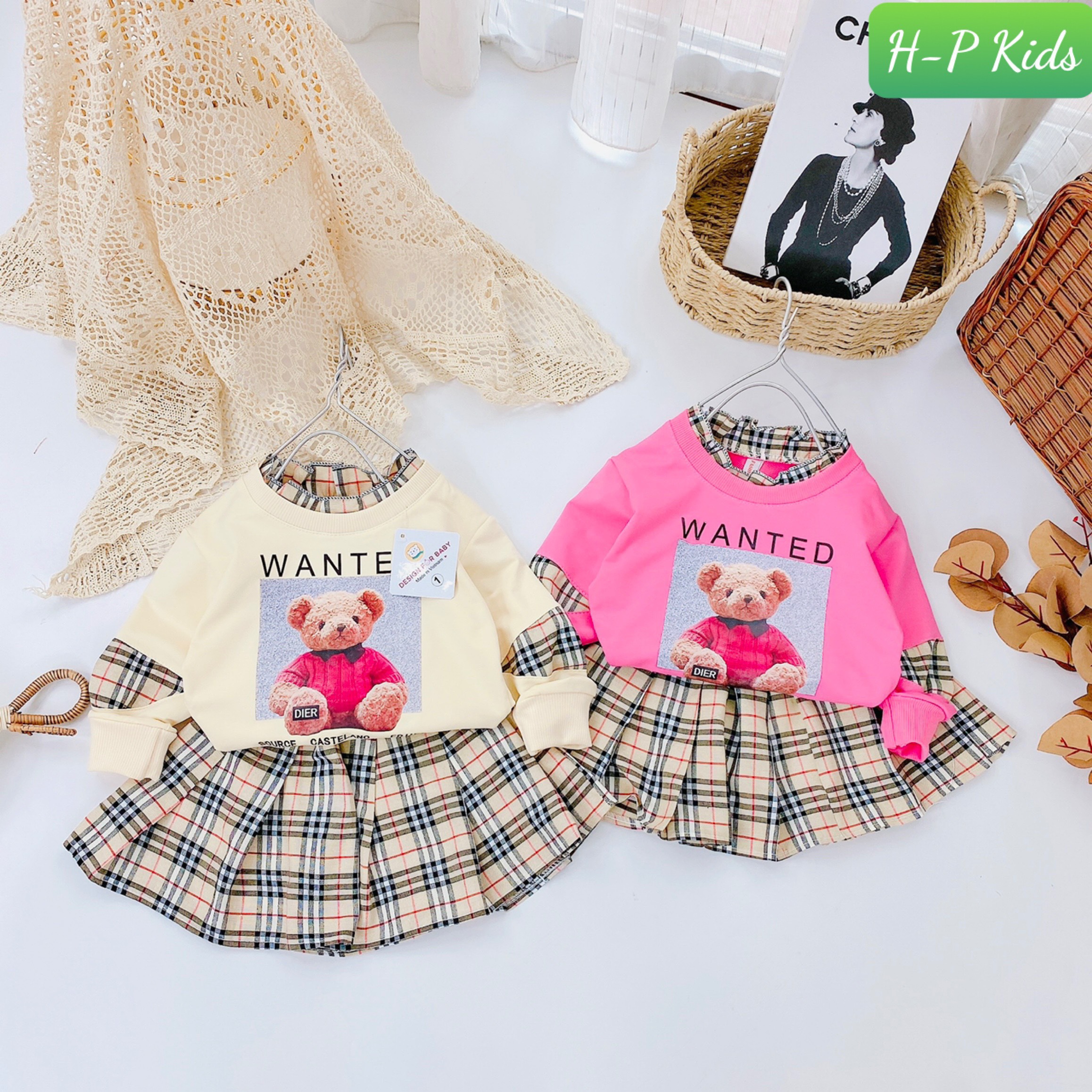 Sét váy bé gái/Bộ bé gái