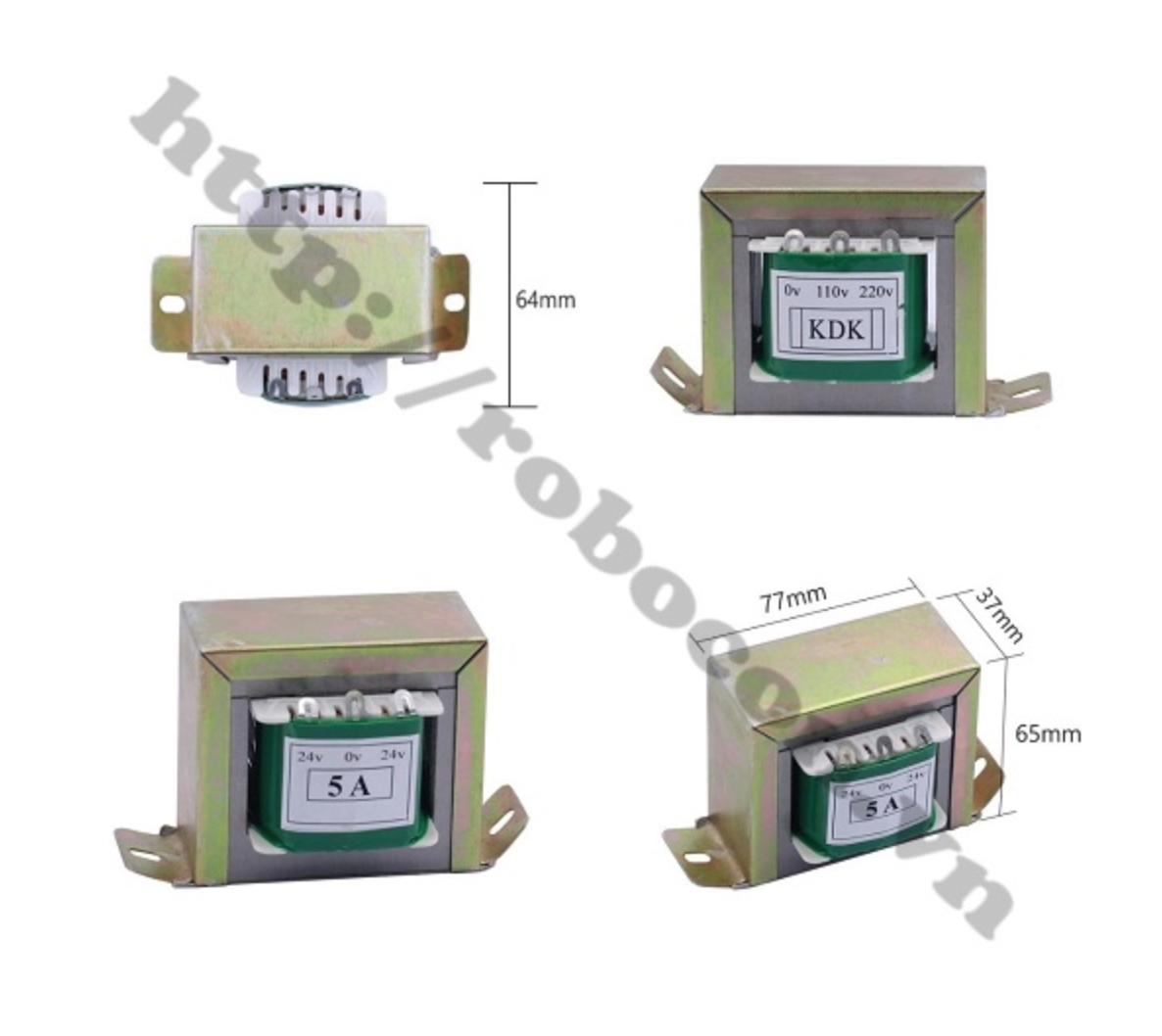 BIẾN ÁP ĐỐI XỨNG 24V 5A