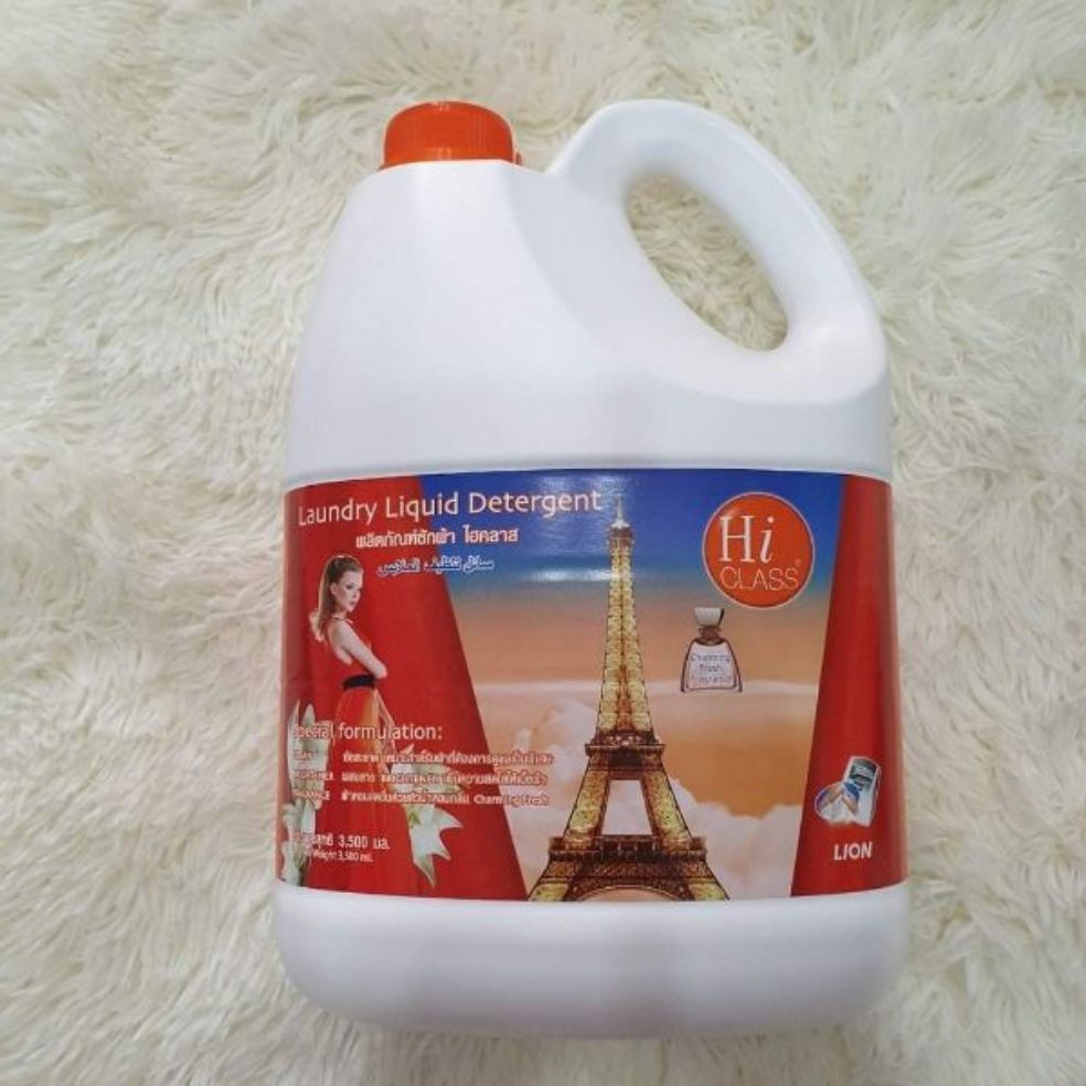 [HCM]NƯỚC GIẶT XẢ HICLASS 3000ML THÁI LAN [MÀU CAM]