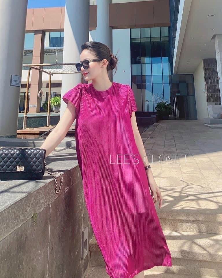 Váy suông dập ly chất đẹp