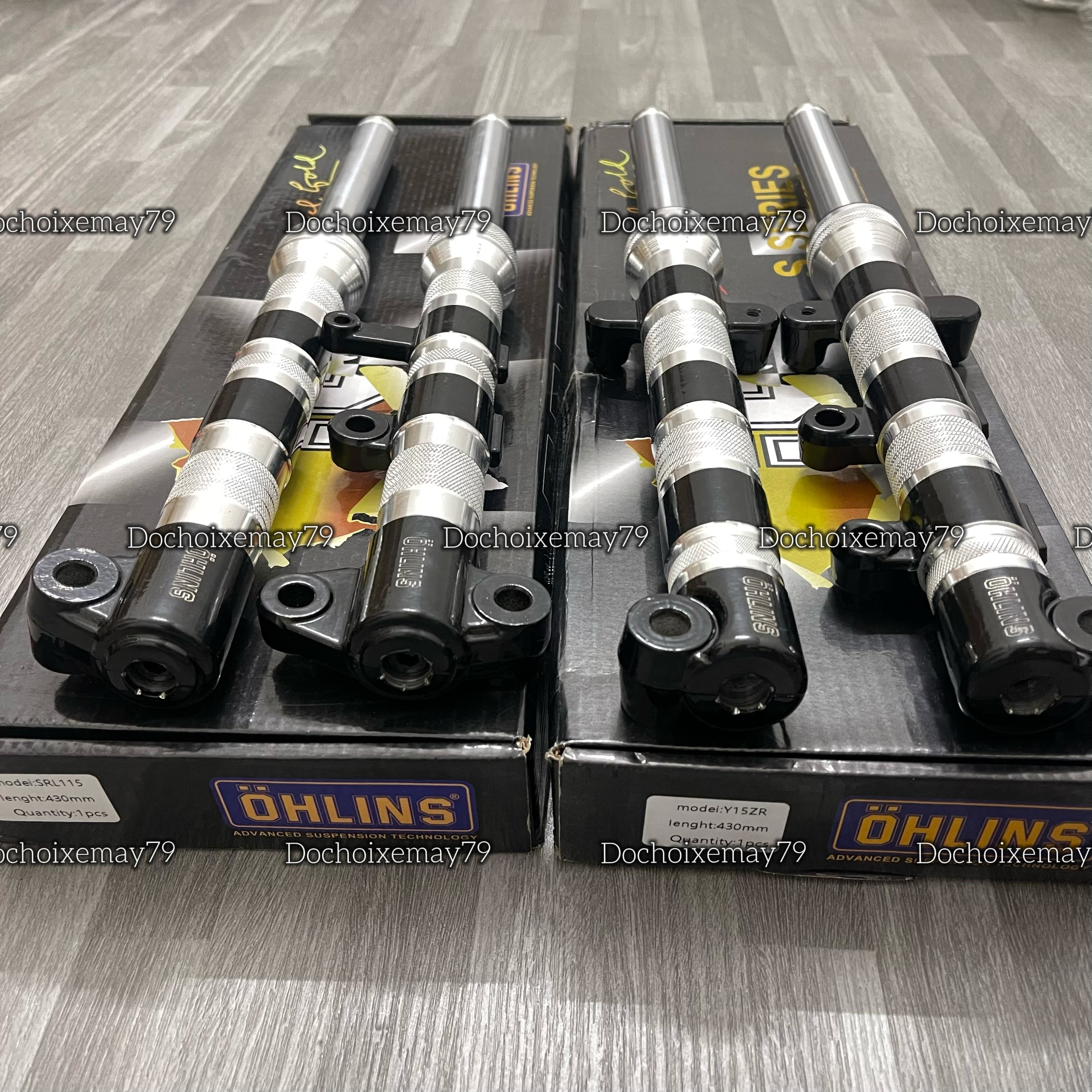 Phuộc trước Ohlins phay thái gắn Sirius