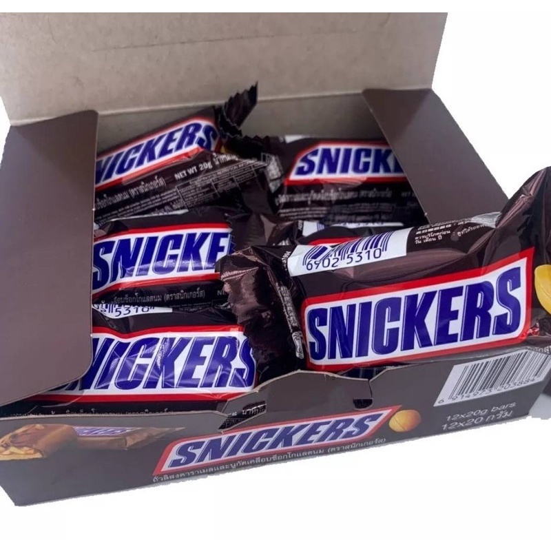 Kẹo Sôcôla Snickers Nhân Đậu Phộng Chocolate