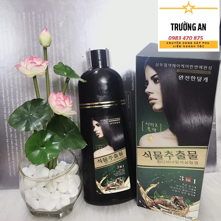 Dầu Gội phủ bạc Đen Tóc Tự Nhiên chính hãng Hàn Quốc