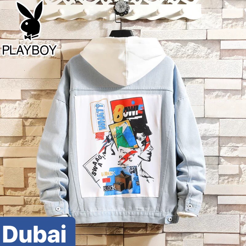 ÁO KHOÁC JEAN NAM CHẤT BÒ CHỐNG NẮNG HÈ CHỮ BOWM HÀN QUỐC VIP CHẤT MEN NGẦU - DUBAI FASHION