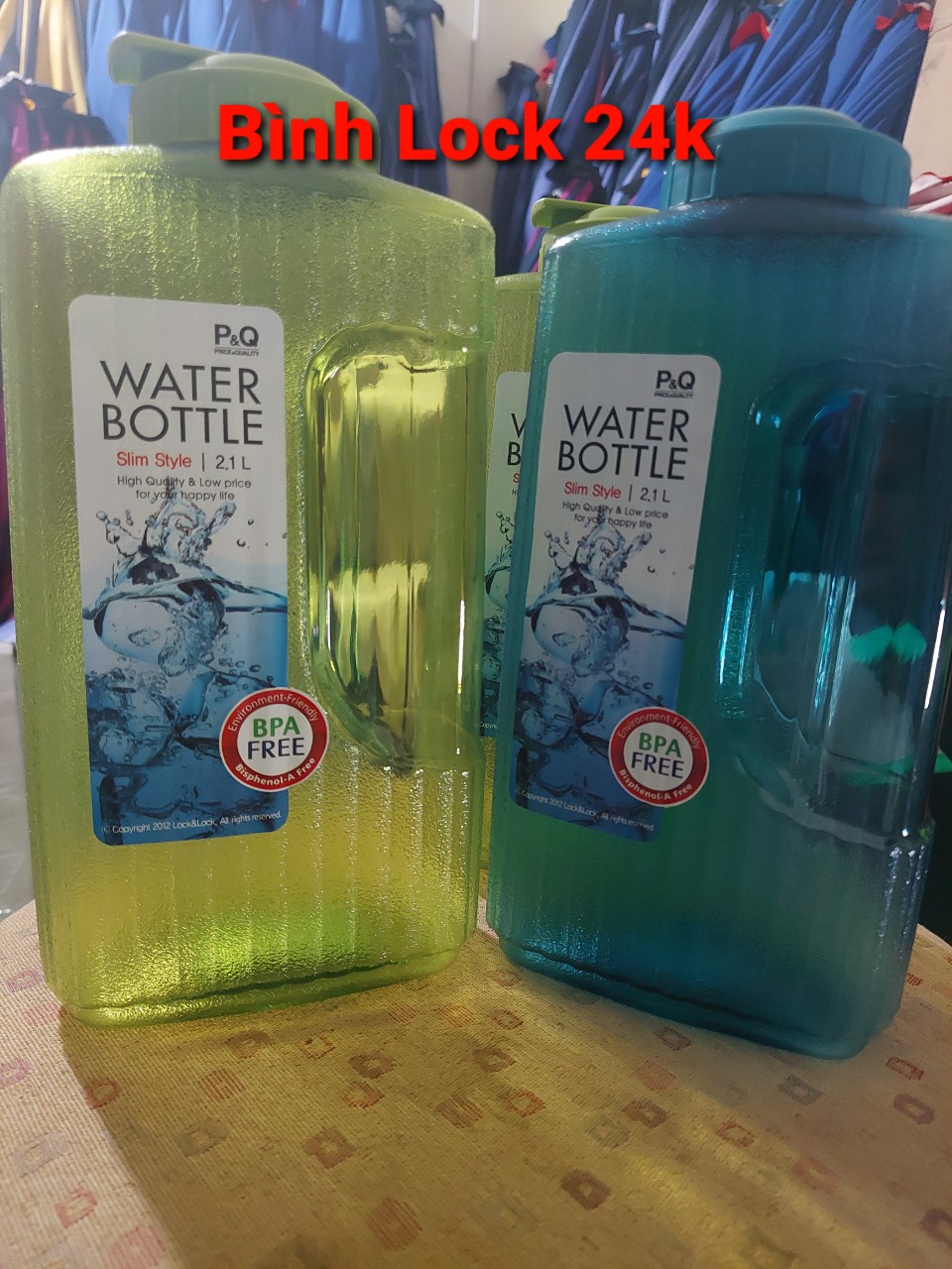 Bình Nước Lock & Lock 2100ml
