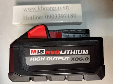 Pin Milwaukee High Output XC 6.0