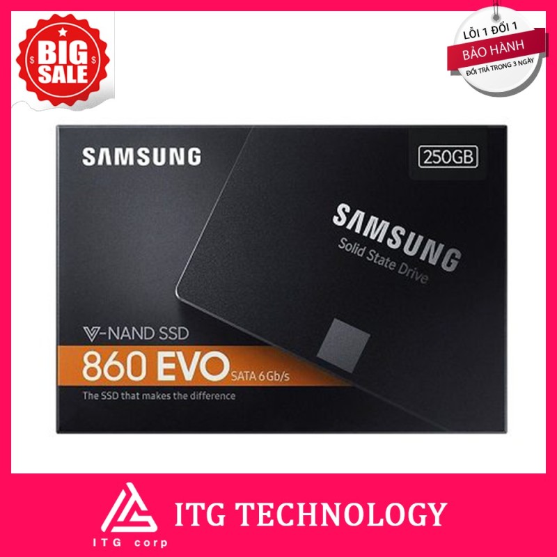 Bảng giá Ổ cứng SSD Samsung 860 Evo 250GB/500GB Phong Vũ