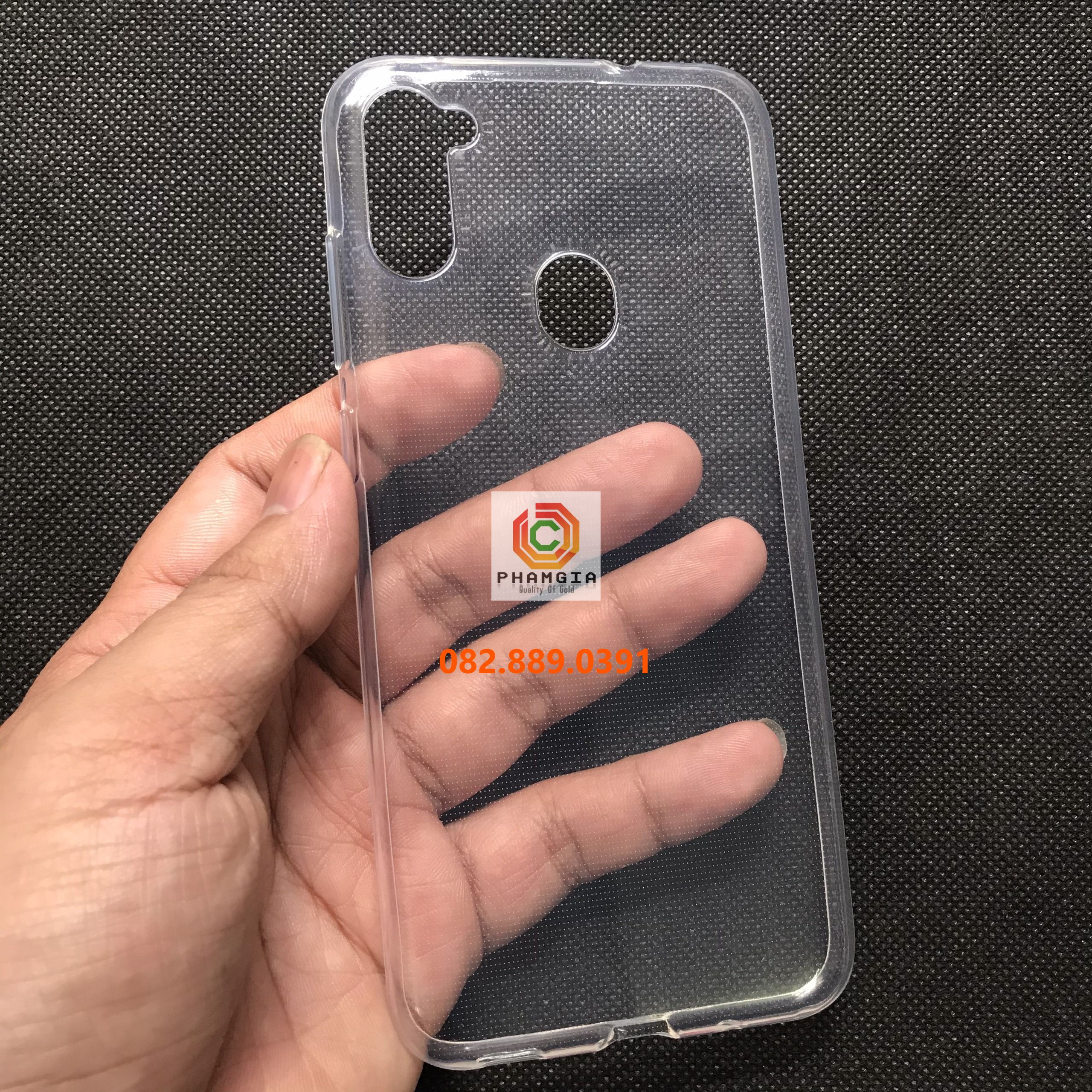 Ốp lưng Samsung Galaxy A11 dẻo trong cao cấp