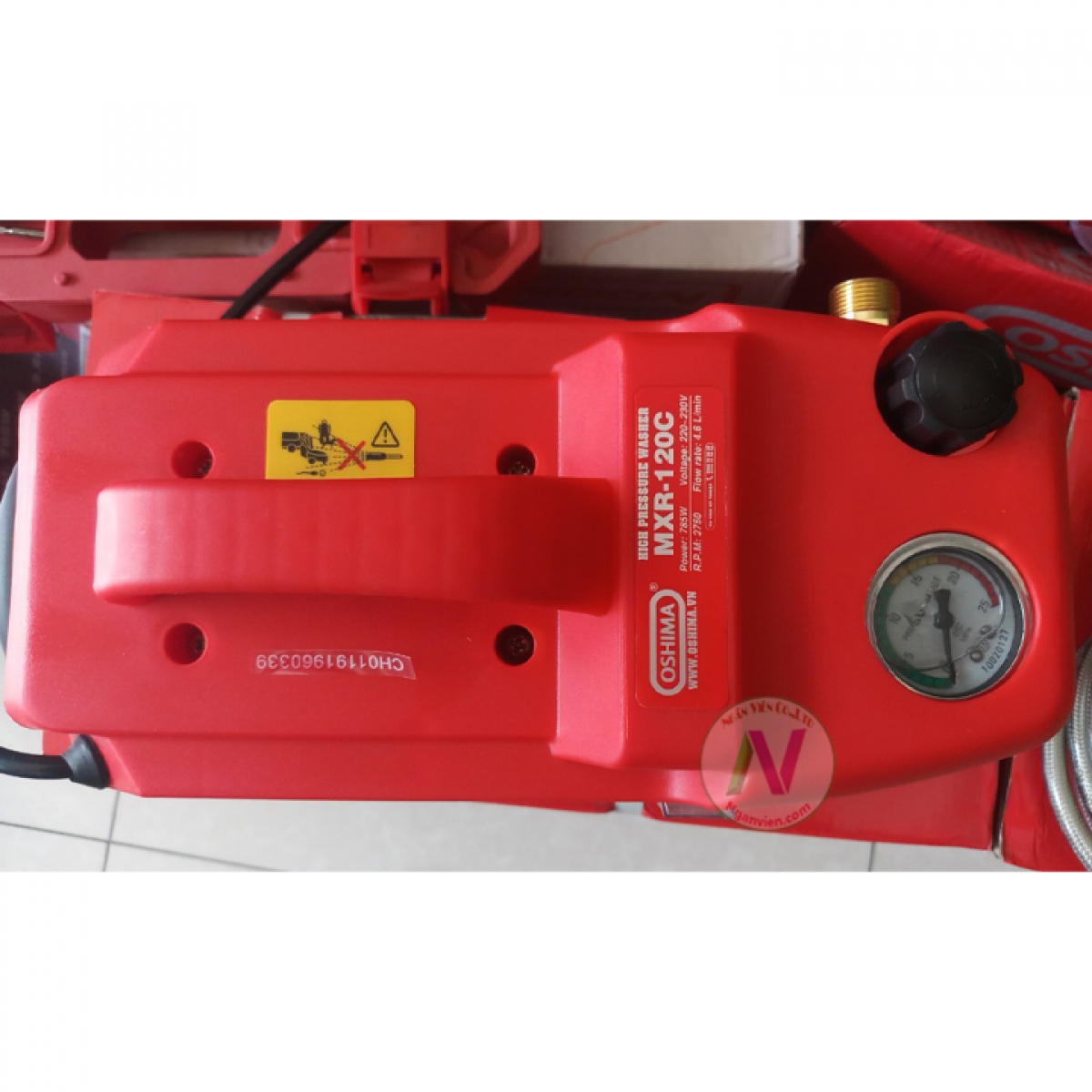 Máy rửa xe có chỉnh áp oshima os 120C