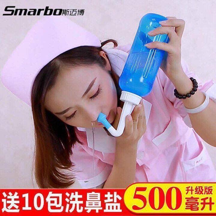 Bình rửa mũi có van điều chỉnh