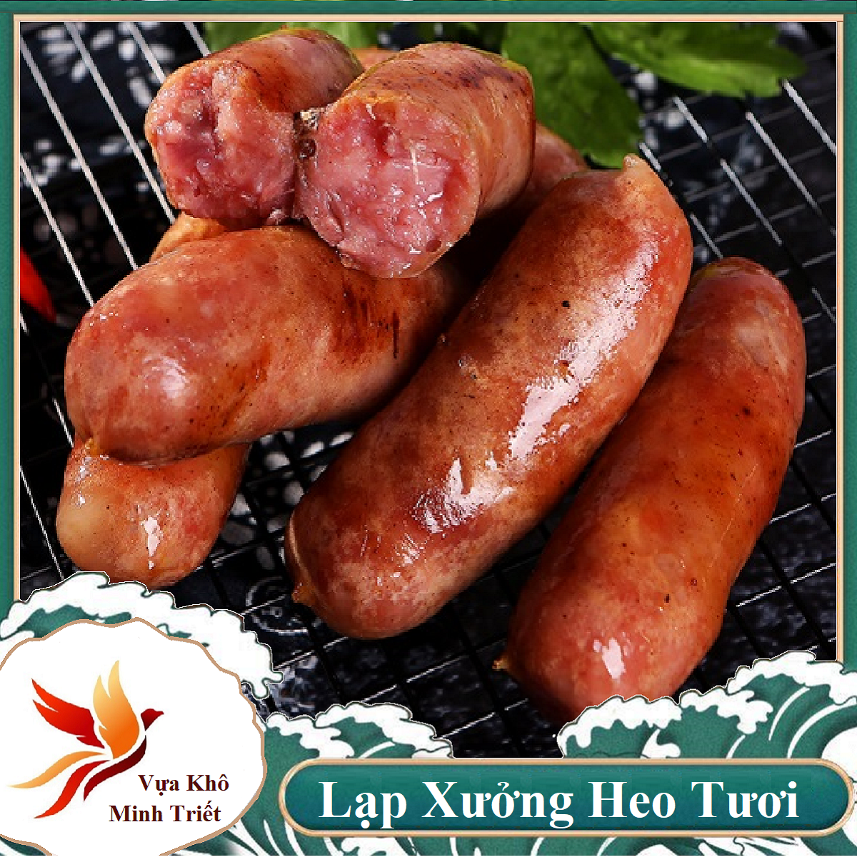 LẠP XƯỞNG ngon đặc sản  loại 300GR- Vựa Khô Minh Triết