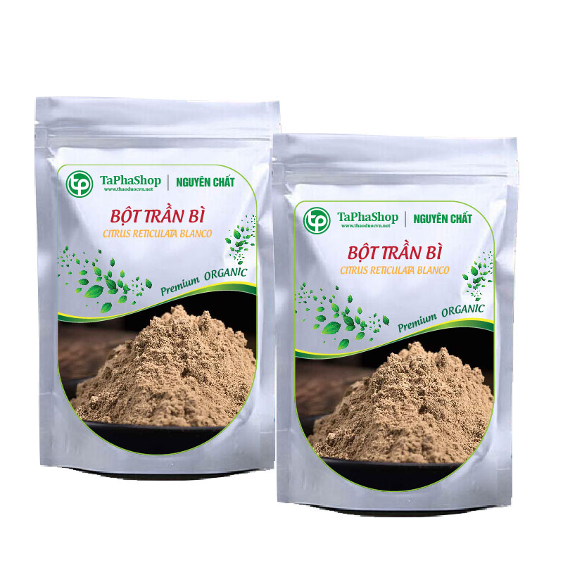 [High Quality Company Product] Pure Tran Bi Powder 200g - Tan Phat Herbal - Specialized for Making Tea