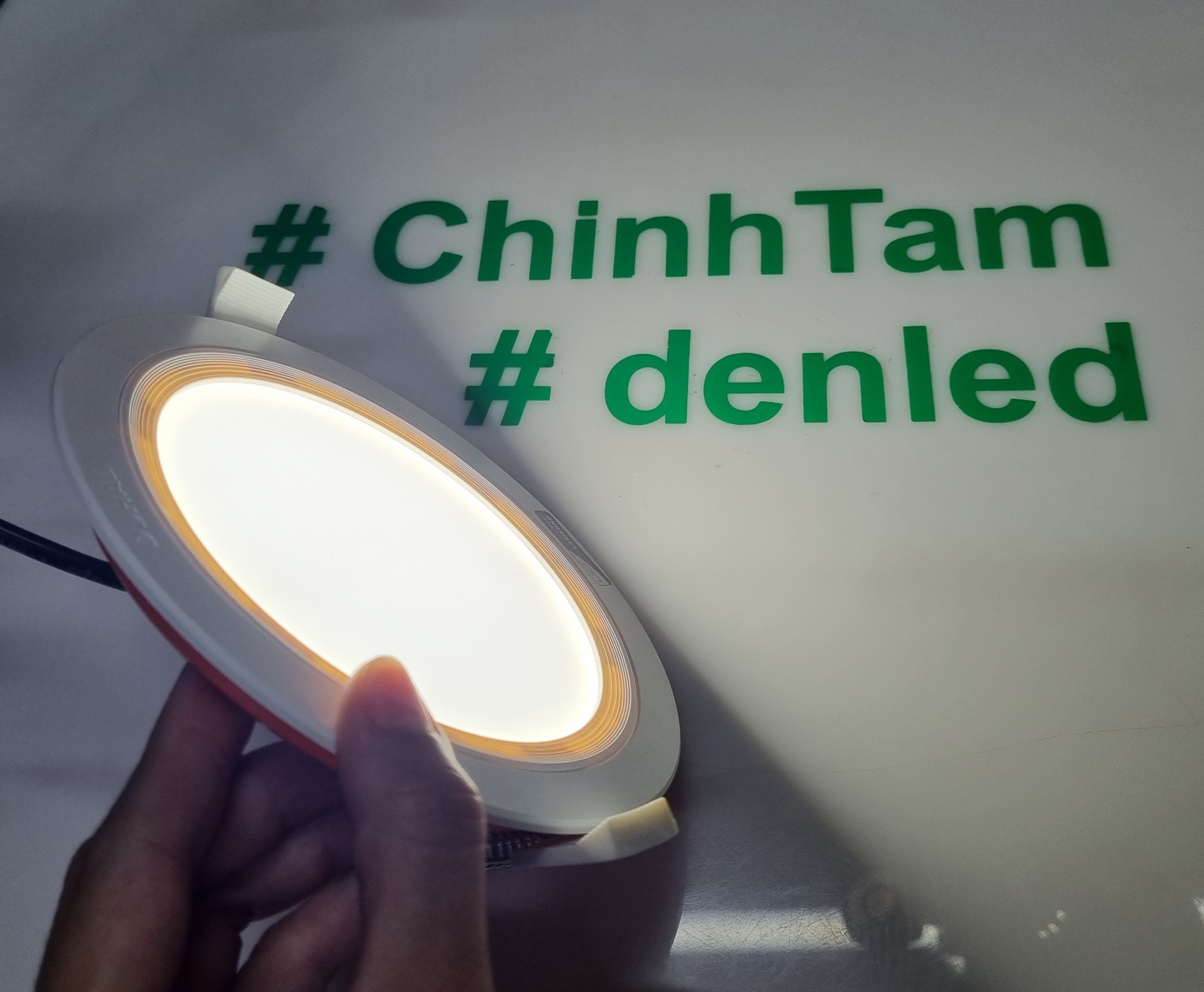 Đèn panel tròn âm trần siêu mỏng duhal 9w, sdpt209/kdpt209