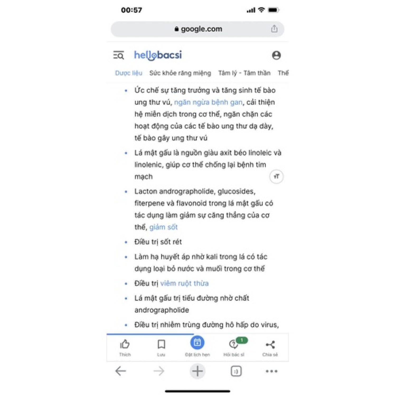 Cây mật gấu