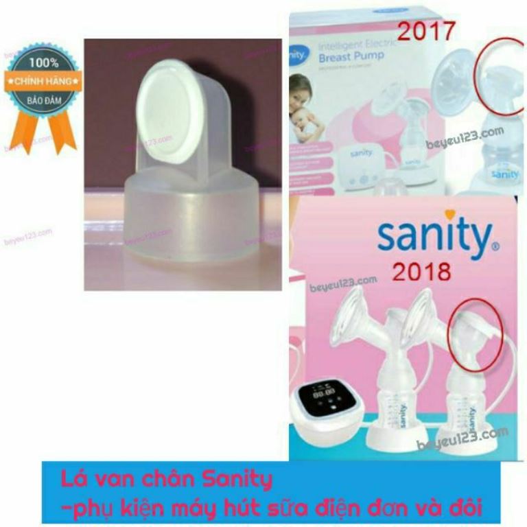 Bộ Lá van chân không Sanity - phụ kiện cho máy hút sữa điện đôi PKMHS HOT