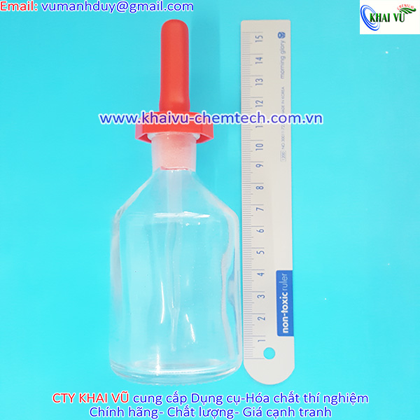 Chai thủy tinh nhỏ giọt nâu trắng các loại - Chai công tơ gút