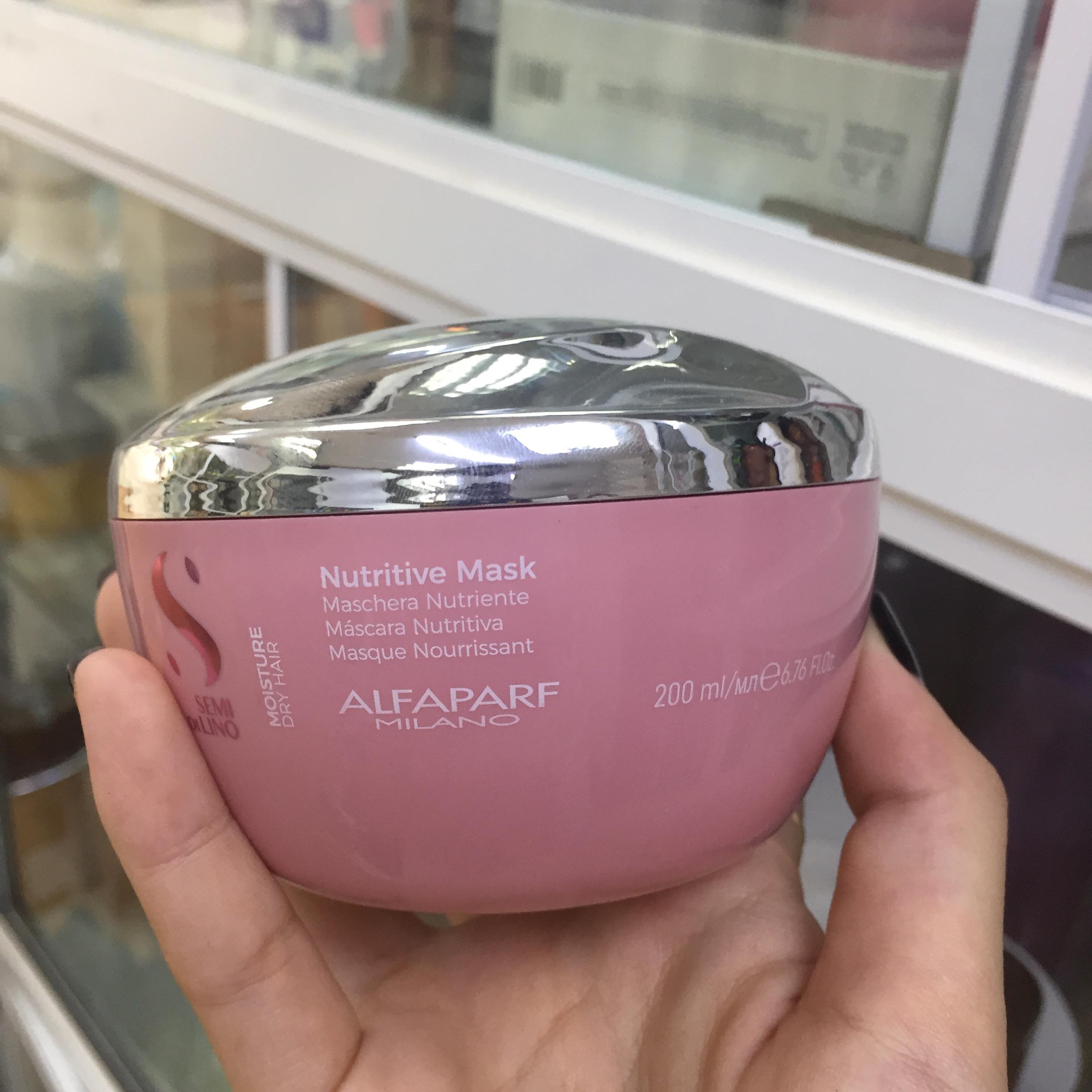 MẶT NẠ DÀNH CHO TÓC KHÔ XƠ ALFAPARF SEMI MOISTURE 200ml