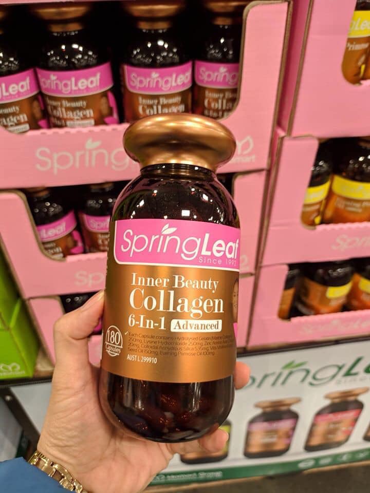 Collagen 6in1 Spring Leaf 180 Viên  - dòng cao cấp