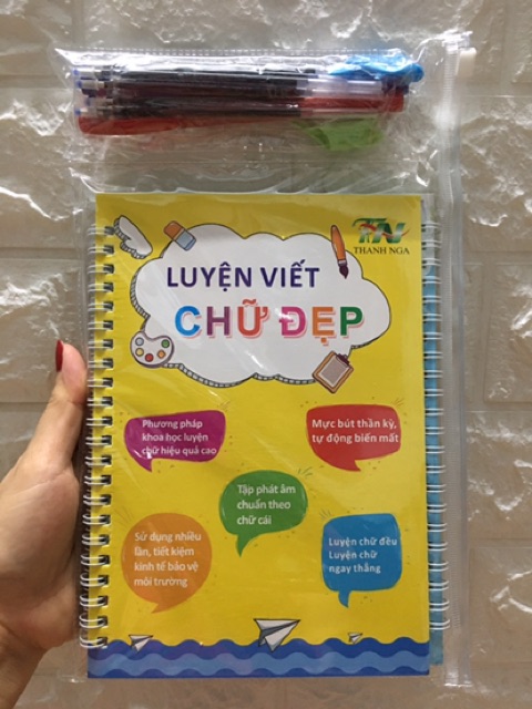3 Quyển Vở Luyện Viết Thần Kỳ