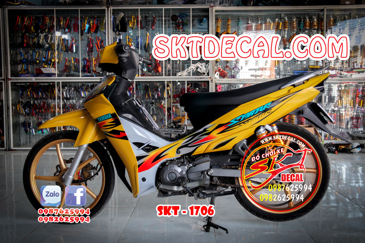 tem trùm sirius spark vàng đen lửa