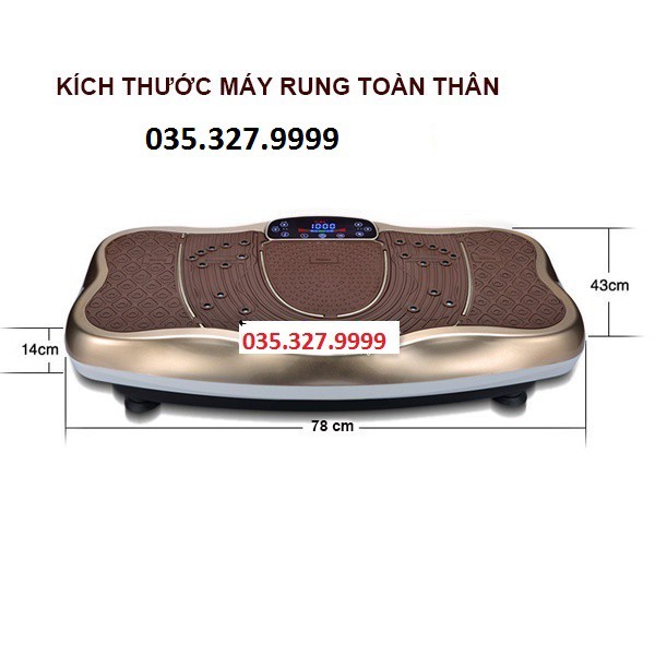 MÁY GIẢM CÂN RUNG LẮC TOÀN THÂN RELAX - BH 12 tháng