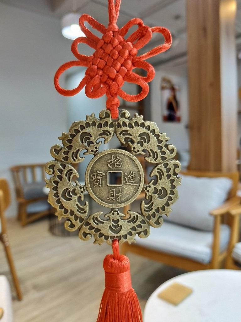 Pendant bat happy luck symbol