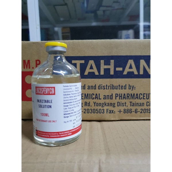 Lincospemycin Cho Gà Đá Linco Đài loan Cho Gà Đá (tặng tiêm 1cc)