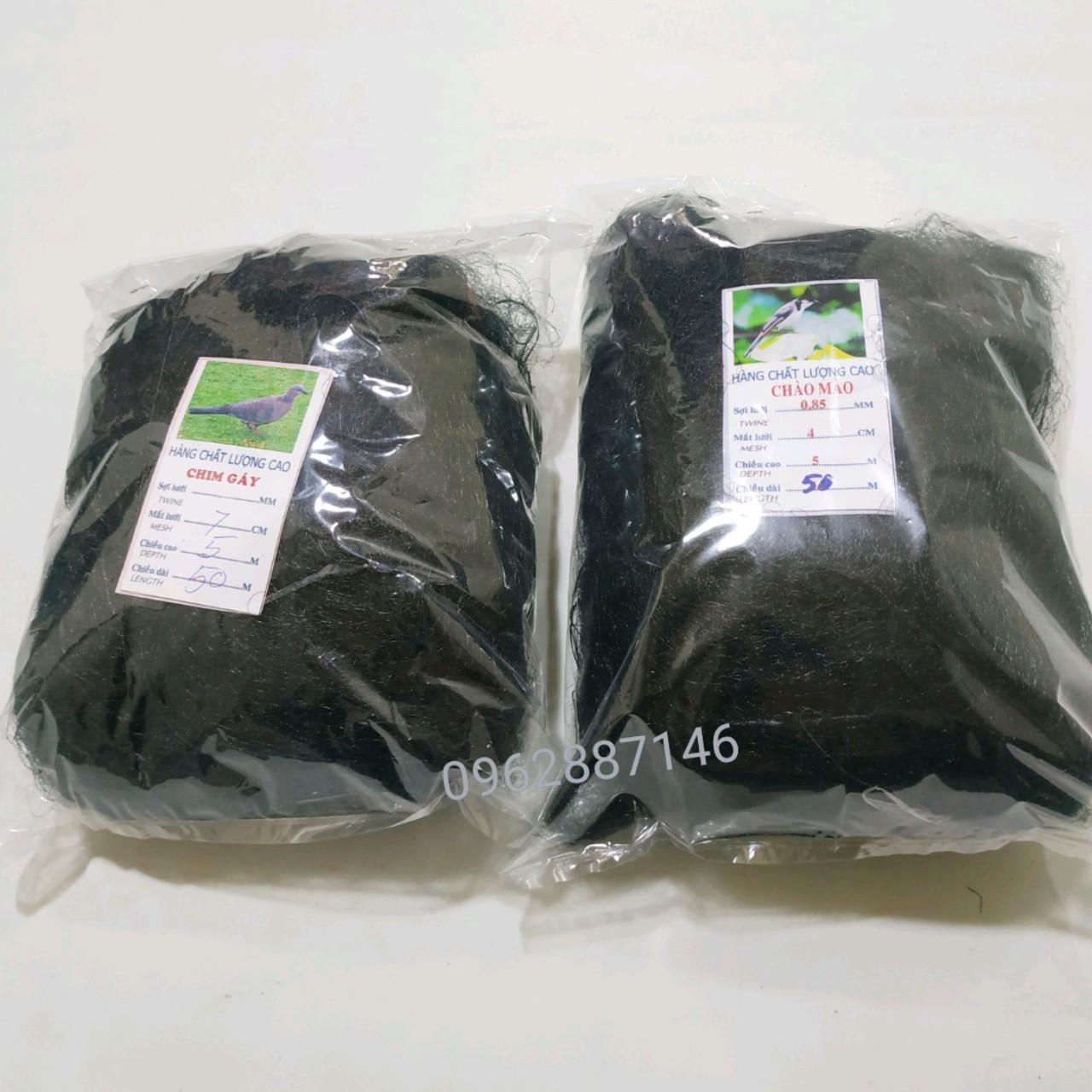 Lưới bẫy chim tàng hình Thái Lan 50m mới câu cá