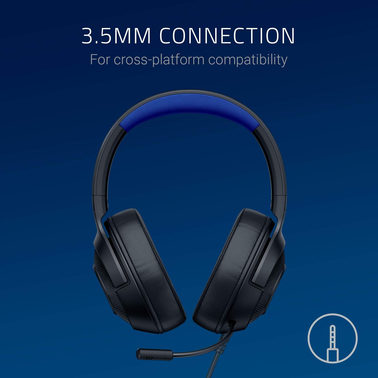 Razer Kraken X for Console - Wired Console Gaming Headset (Tai nghe Gaming) | 7.1 Surround Sound | for PC, PS, Mobile