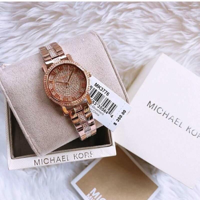 Đồng hồ MK nữ Authentic - Đồng hồ Michael Kors nữ Authentic MK3776 & MK3775