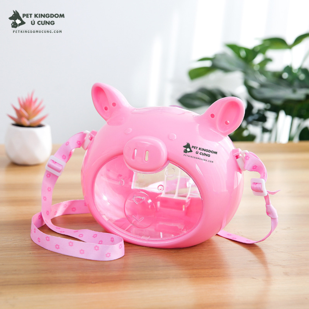 Lồng xách tay con heo cho hamster