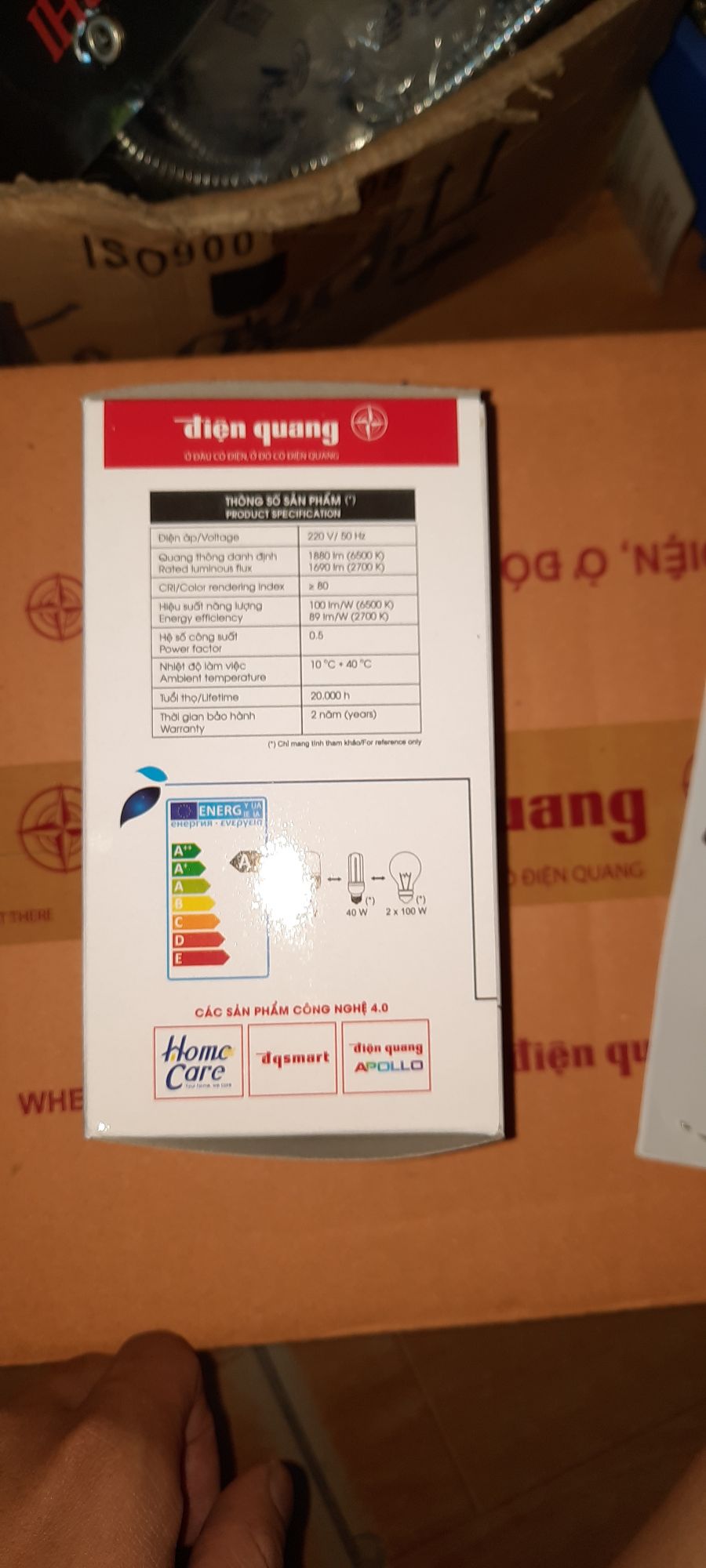 Bóng led Điện Quang 20w