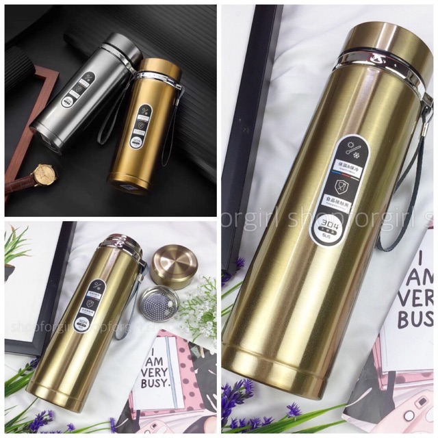 Bình Giữ Nhiệt Inox Sus304 1000ml