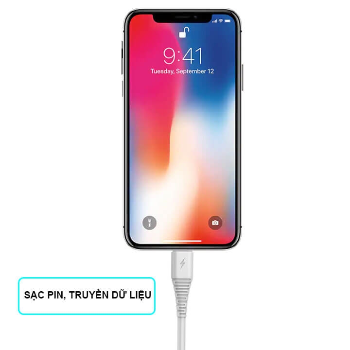 Cáp Sạc Nhanh 3A Golf GC-64i Lightning Cho iPhone