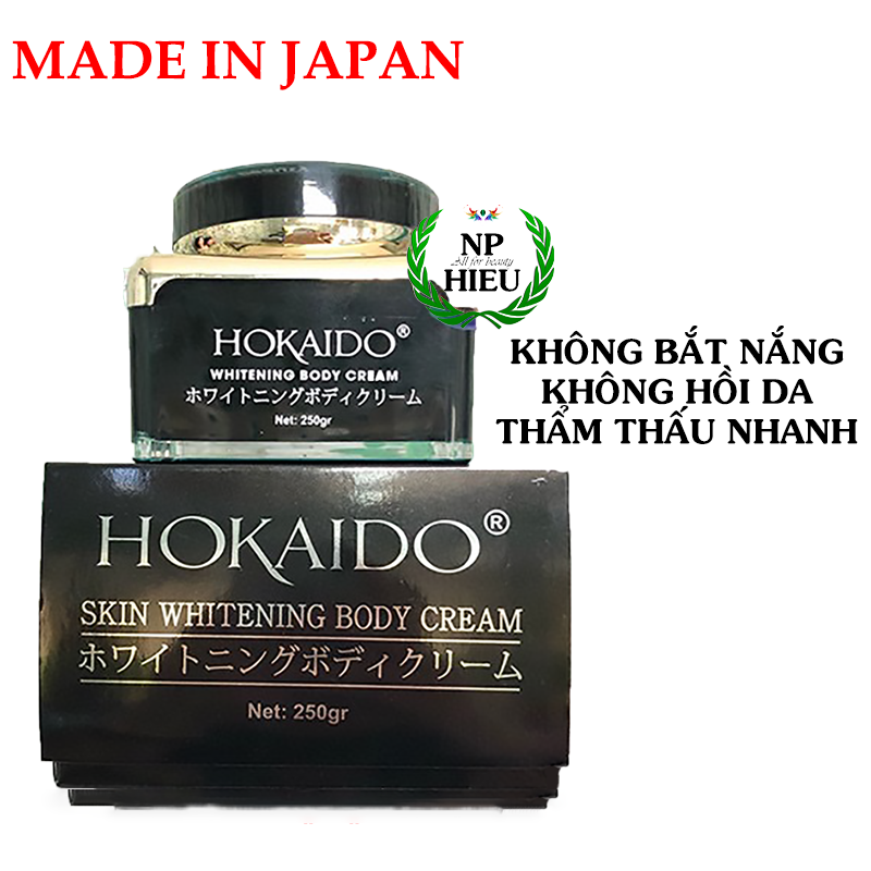 Kem Body Hokaido Nhật Bản 250gram
