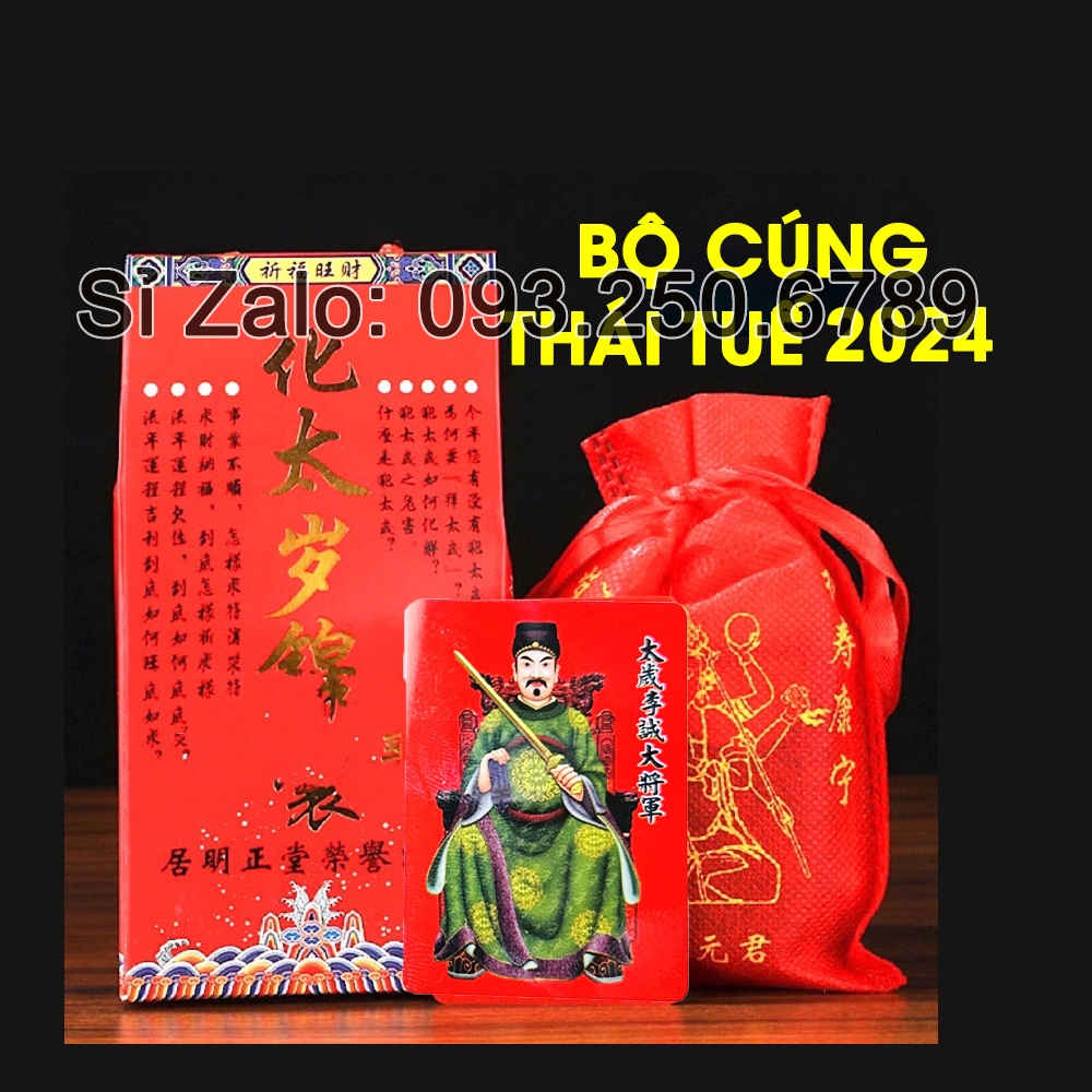 Bộ cúng thái tuế 2024