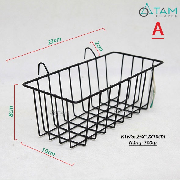 [HCM]Tấm Lưới Sắt Rổ Móc Treo Trang Trí Tường H-Lstt-09 Kiểu A - Ưertyuiopghjk
