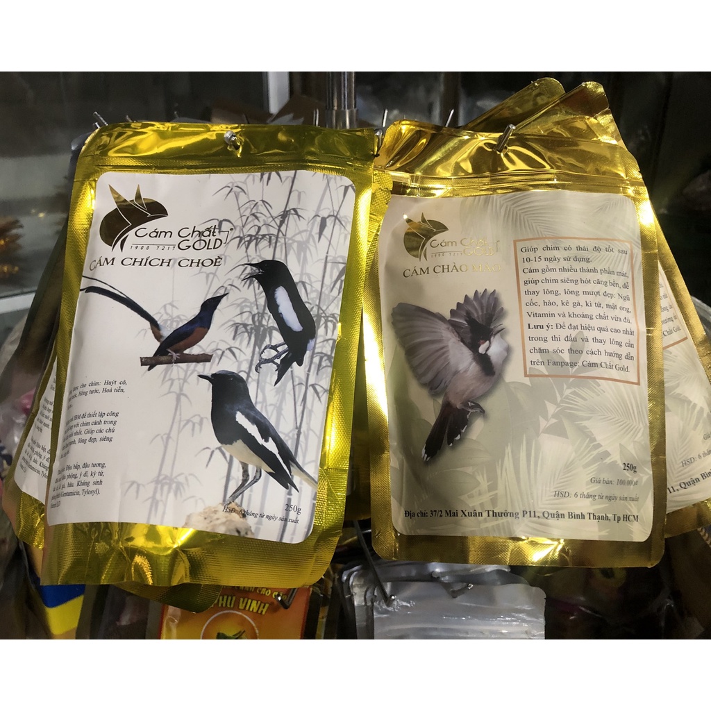 Cám Chích Chòe Chất Gold 250gr - Cám Chim Chích Chòe