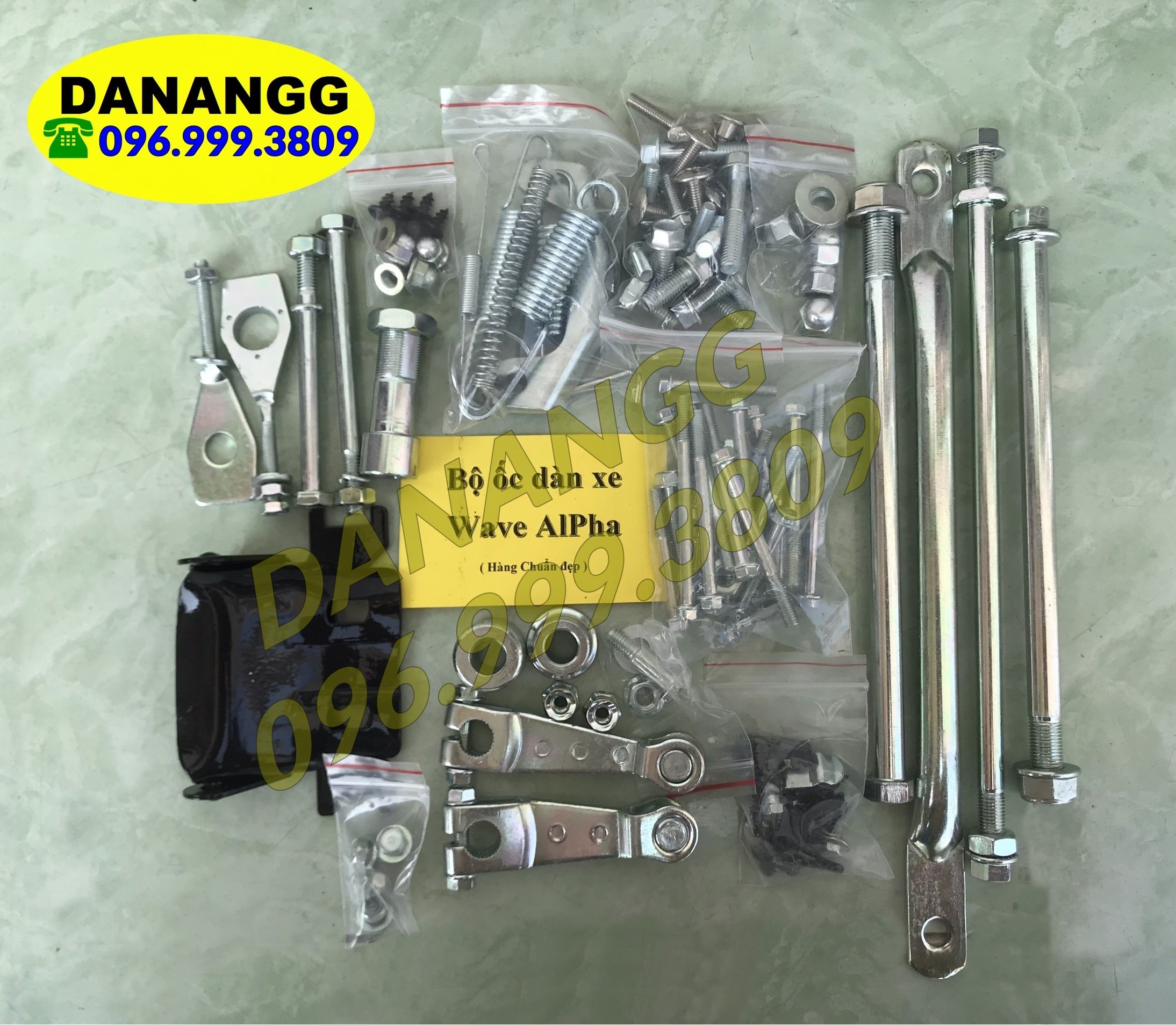 Bộ ốc ráp xe anh anh làm xe mới