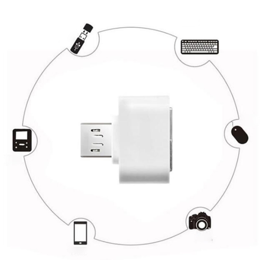 USB 3.0 to Type-C Adapter Otg Adapter Compatible with USB Flash Disk Data Transfer
