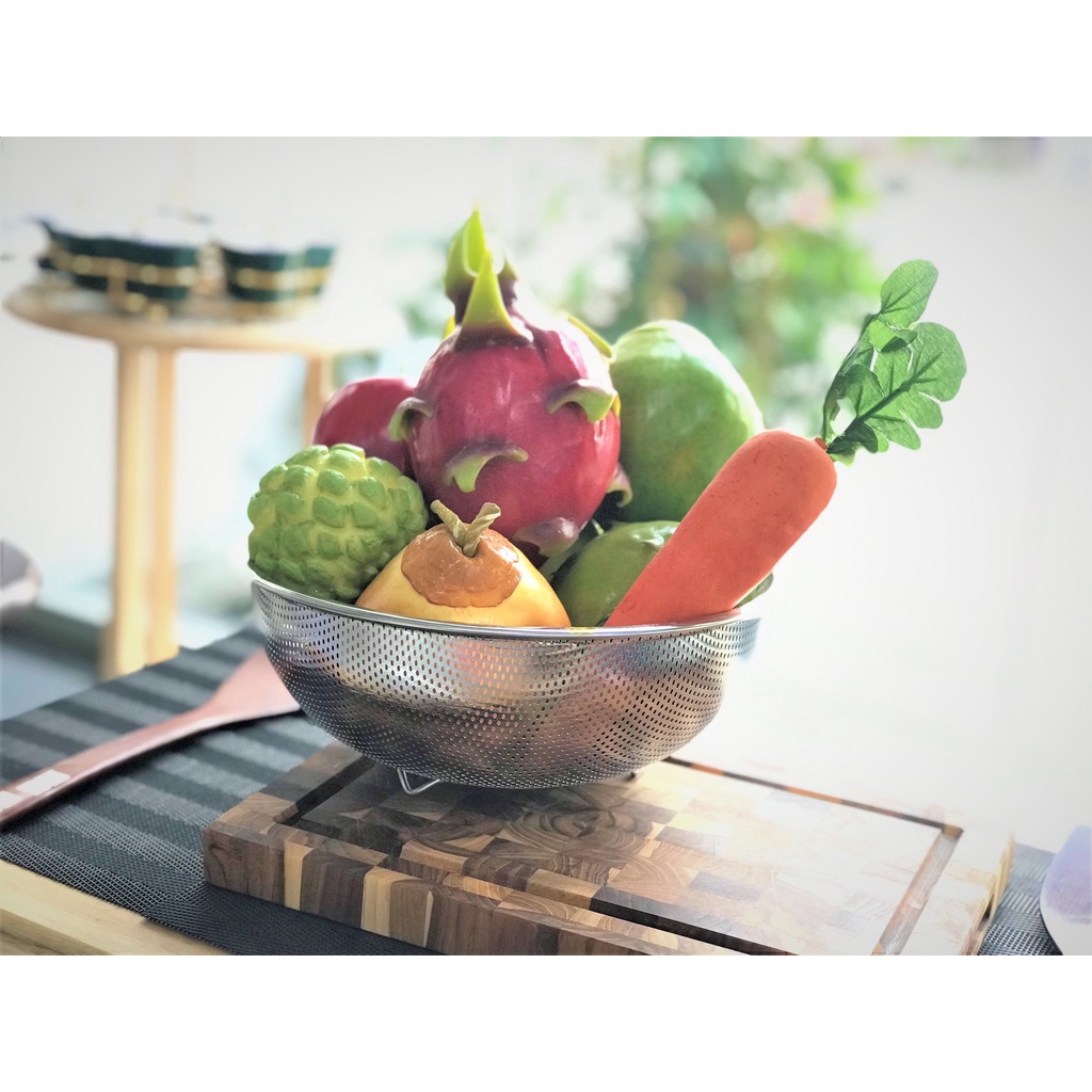 Rổ inox tem vàng xuất khẩu