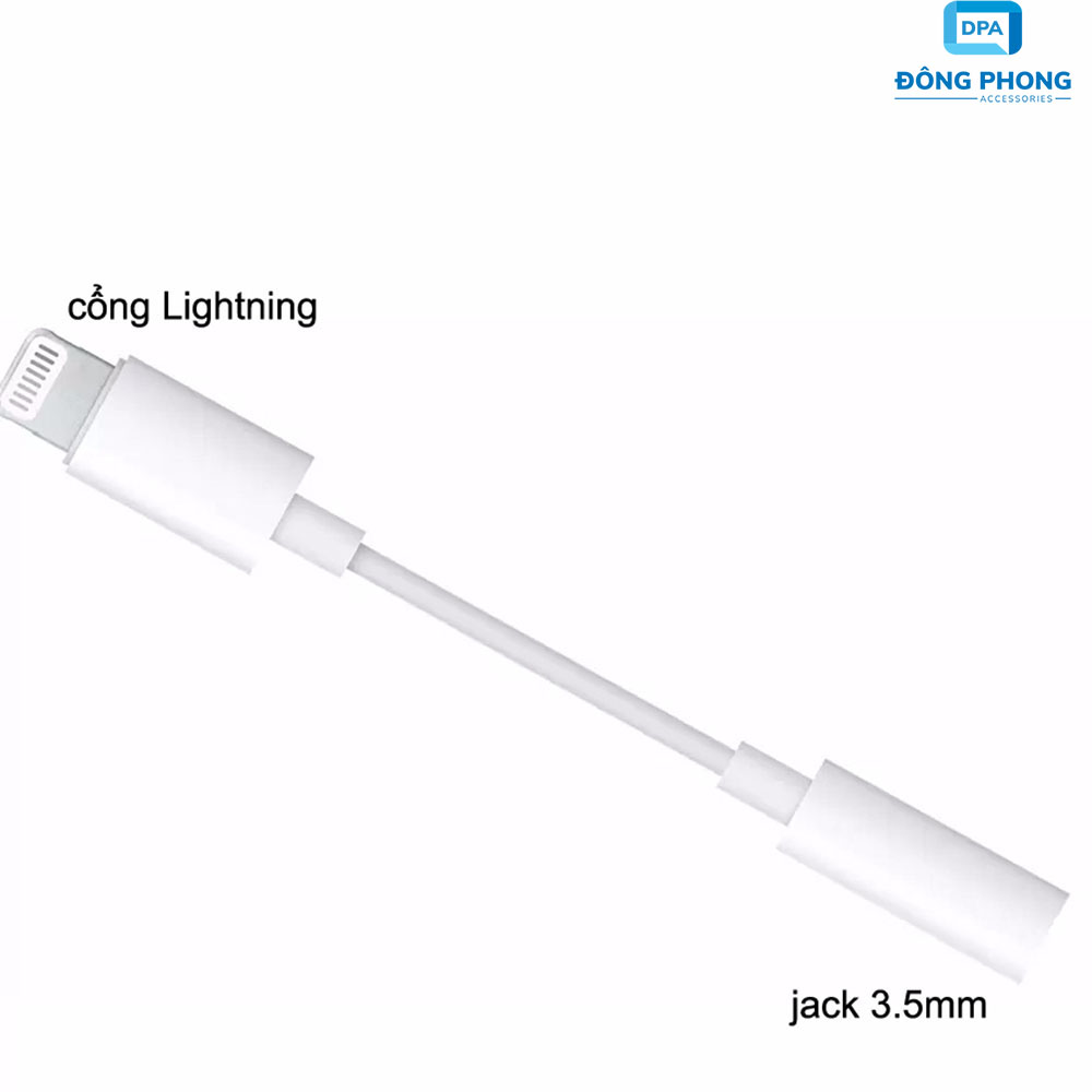 Jack Chuyển Cổng Lightning Sang 3.5mm iPhone Chính Hãng