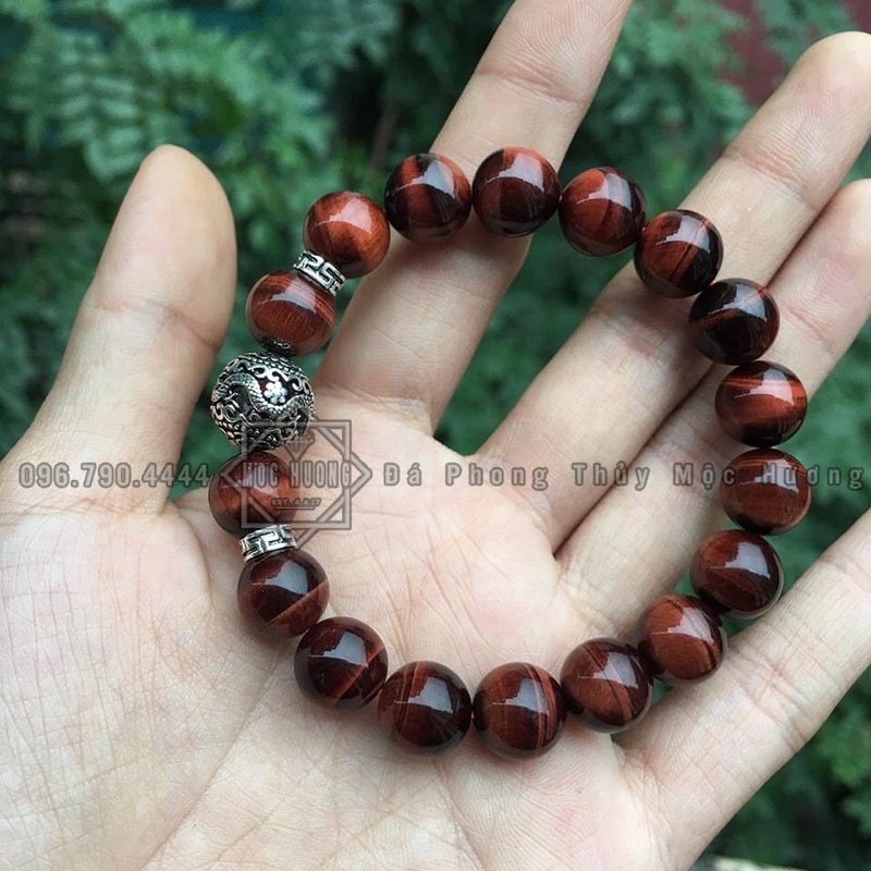 Hạt tròn Tig.er's.eye làm handmade DIY - MH508
