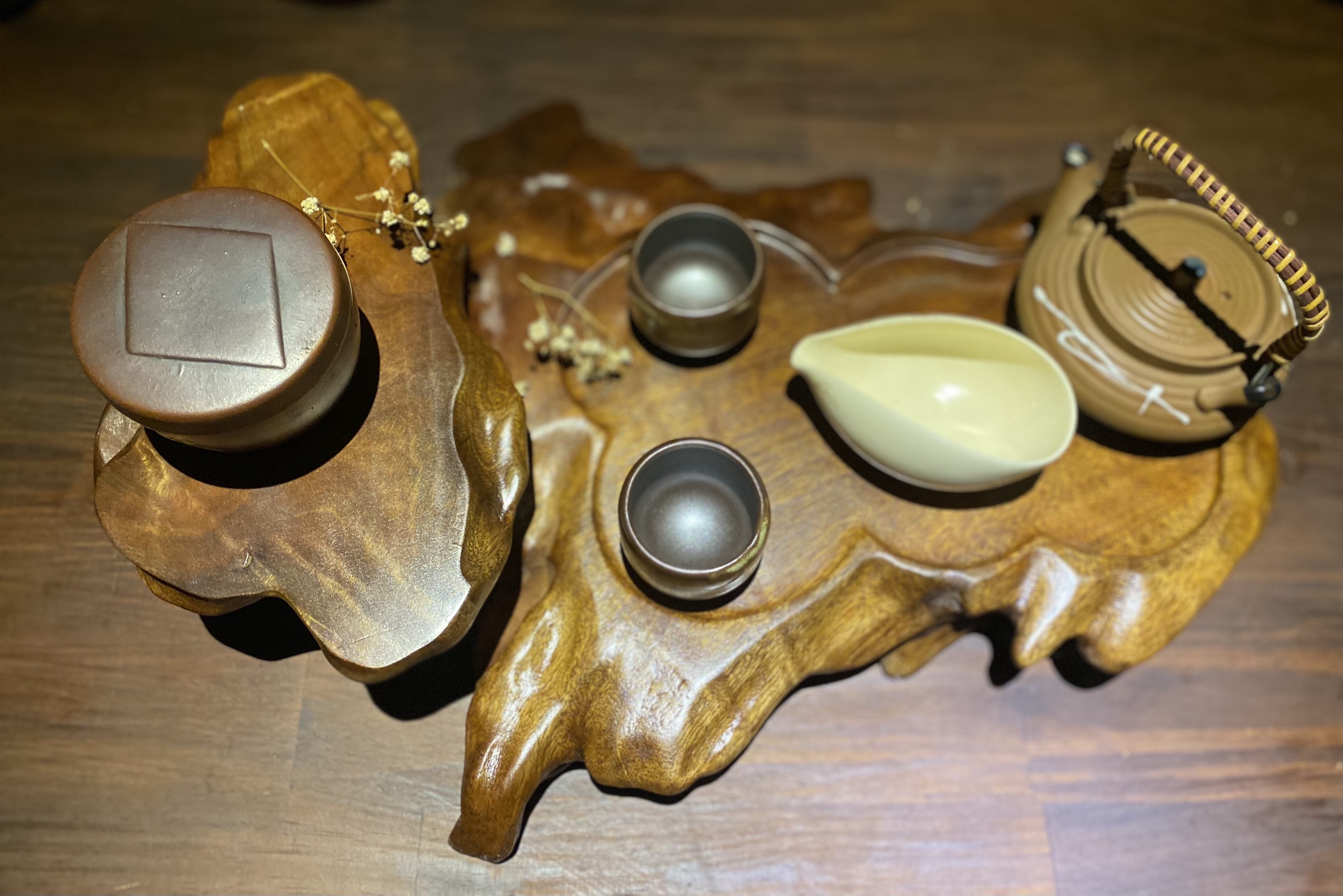Khay Trà Gỗ Xá Xị