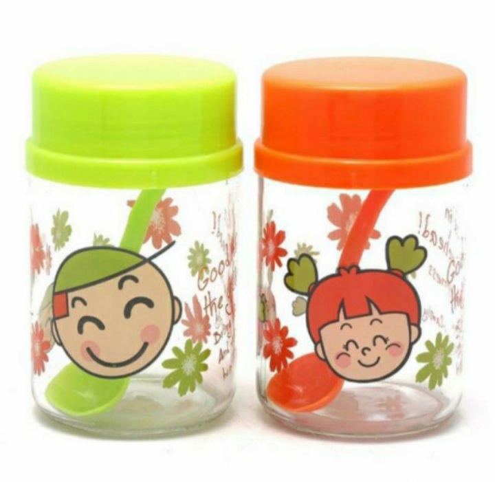 Bộ 2 lọ thủy tinh đựng gia vị
