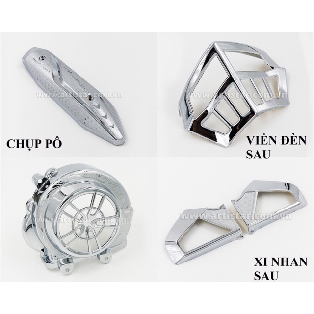 Ốp trang trí vision 2019 mạ crom