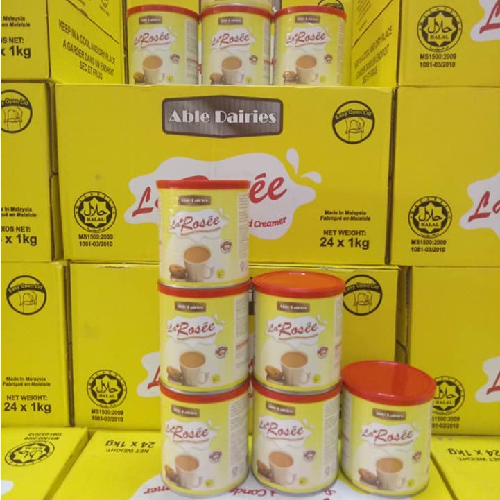 Sữa Đặc có đường La'Rosee Larosee Lon 1kg/500g