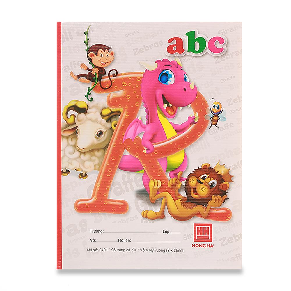 Lốc 5 Quyển Vở 4 Ôly 96 Trang Hồng Hà Class ABC - 0401 | Dành Cho Học Sinh Miền Trung - Nam