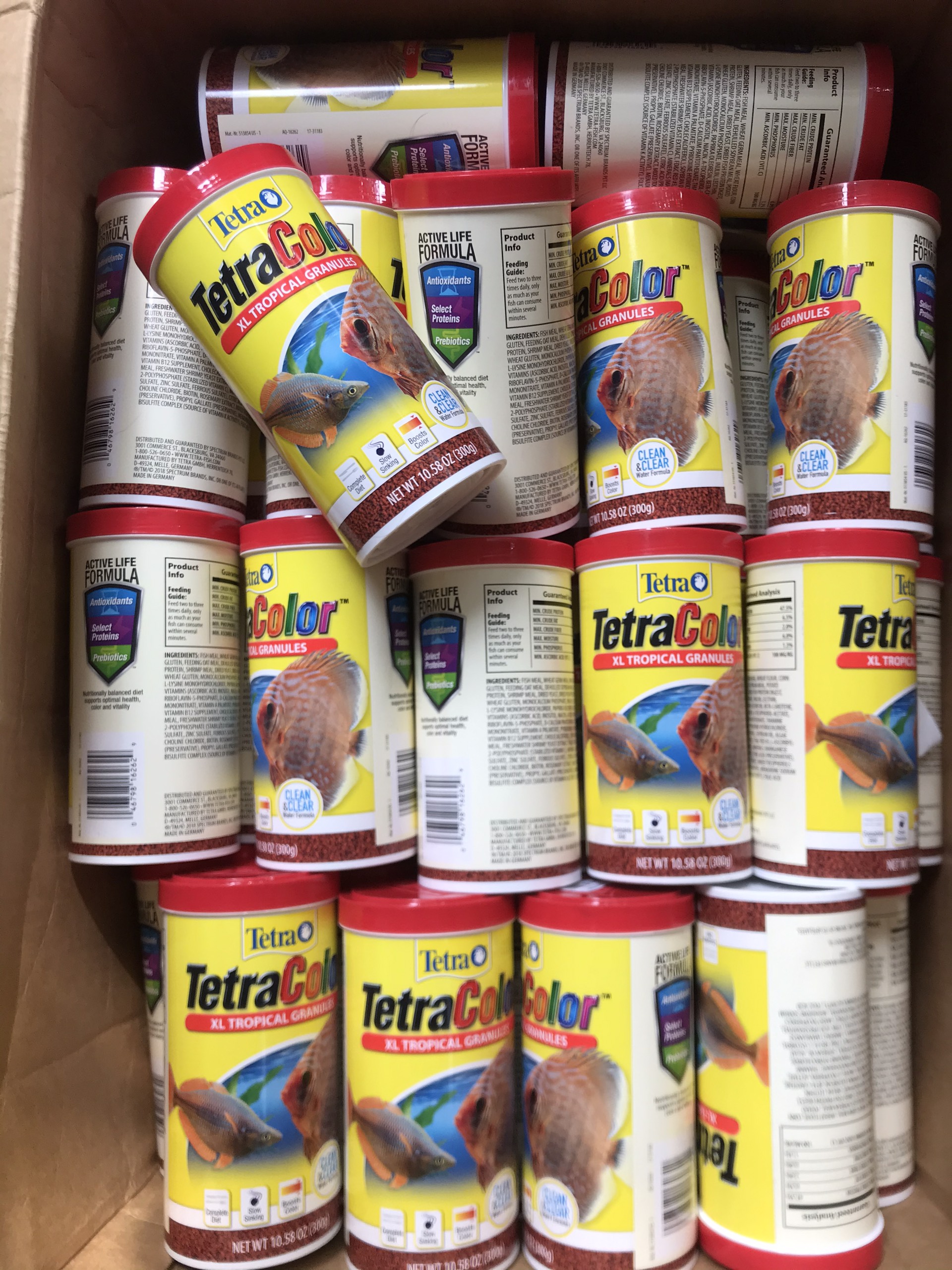 [HOÀN TIỀN 10%]THỨC ĂN TETRA COLOUR KÍCH MÀU CHO CÁ ĐĨA (HỘP 300G)
