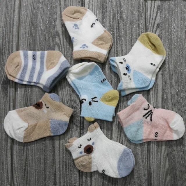 Set 5 đôi tất đáng yêu cho bé ( tất hình mèo)